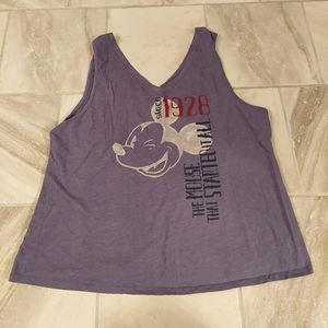 Disney Parks Mickey Mouse Celebration Tank T-shirt Size XXL -WDW Trip Wear